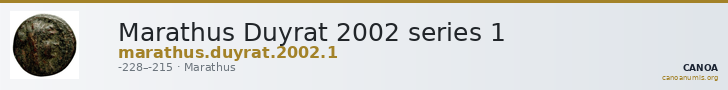 Marathus Duyrat 2002 series 1 — CANOA