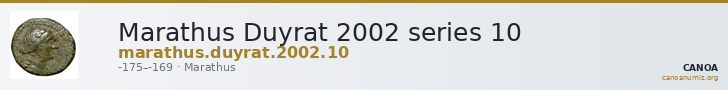 Marathus Duyrat 2002 series 10 — CANOA