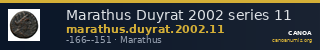 Marathus Duyrat 2002 series 11 — CANOA