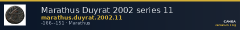 Marathus Duyrat 2002 series 11 — CANOA