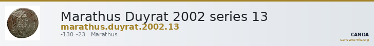 Marathus Duyrat 2002 series 13 — CANOA
