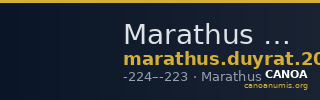 Marathus Duyrat 2002 series 3 — CANOA