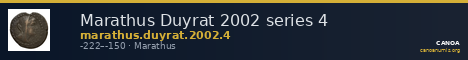 Marathus Duyrat 2002 series 4 — CANOA