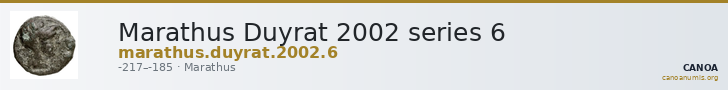 Marathus Duyrat 2002 series 6 — CANOA