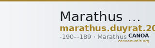 Marathus Duyrat 2002 series 8 — CANOA