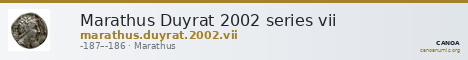 Marathus Duyrat 2002 series vii — CANOA