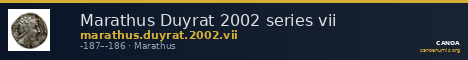 Marathus Duyrat 2002 series vii — CANOA