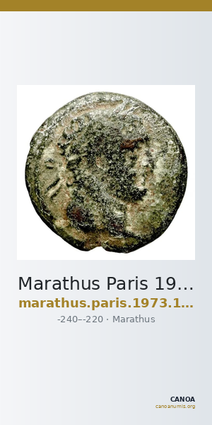 Marathus Paris 1973.1.437 — CANOA