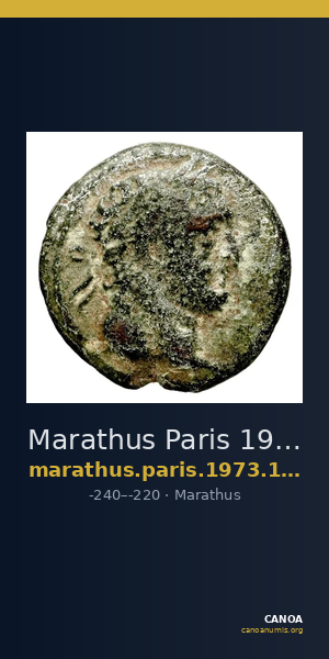 Marathus Paris 1973.1.437 — CANOA
