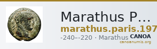 Marathus Paris 1973.1.437 — CANOA