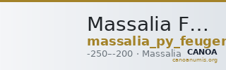 Massalia Feugère, Py 2011 DOM.12 — CANOA
