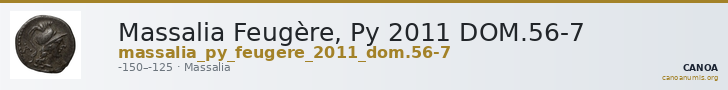 Massalia Feugère, Py 2011 DOM.56-7 — CANOA