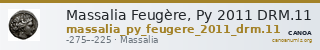 Massalia Feugère, Py 2011 DRM.11 — CANOA