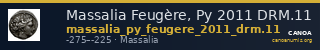 Massalia Feugère, Py 2011 DRM.11 — CANOA