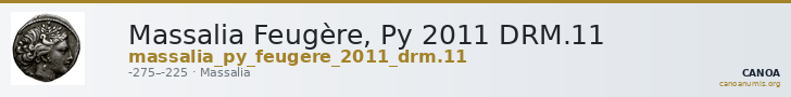 Massalia Feugère, Py 2011 DRM.11 — CANOA