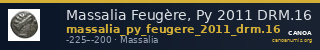 Massalia Feugère, Py 2011 DRM.16 — CANOA