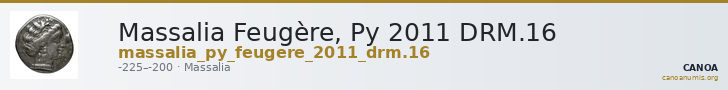 Massalia Feugère, Py 2011 DRM.16 — CANOA