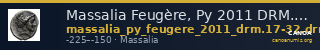 Massalia Feugère, Py 2011 DRM.17-32, DRM.50 — CANOA