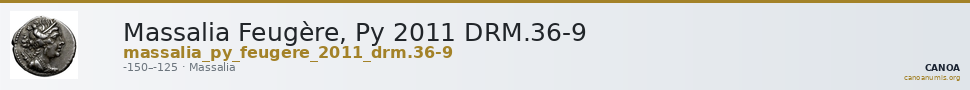 Massalia Feugère, Py 2011 DRM.36-9 — CANOA
