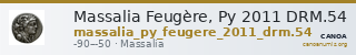 Massalia Feugère, Py 2011 DRM.54 — CANOA