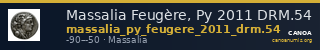 Massalia Feugère, Py 2011 DRM.54 — CANOA