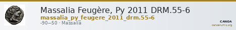 Massalia Feugère, Py 2011 DRM.55-6 — CANOA