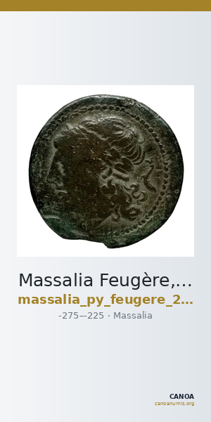 Massalia Feugère, Py 2011 GBM.13,PBM.28 — CANOA