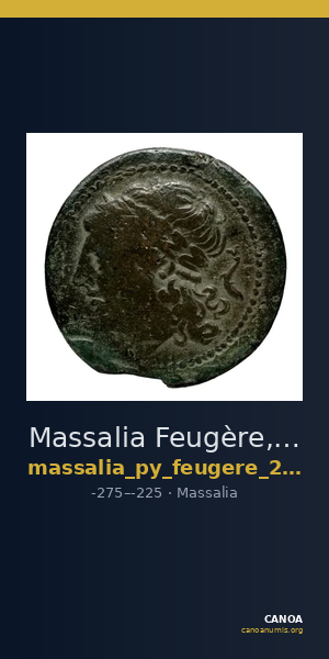 Massalia Feugère, Py 2011 GBM.13,PBM.28 — CANOA