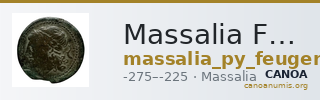 Massalia Feugère, Py 2011 GBM.13,PBM.28 — CANOA