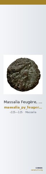 Massalia Feugère, Py 2011 GBM.14-22, MBM.28, MBM.34-5, PBM.29-48 — CANOA