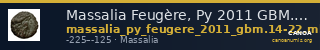 Massalia Feugère, Py 2011 GBM.14-22, MBM.28, MBM.34-5, PBM.29-48 — CANOA