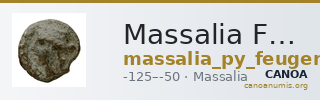 Massalia Feugère, Py 2011 MBM.33, PBM.50-68.PBM.97-8 — CANOA