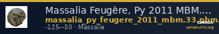 Massalia Feugère, Py 2011 MBM.33, PBM.50-68.PBM.97-8 — CANOA