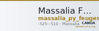 Massalia Feugère, Py 2011 OBA.A-Ac — CANOA