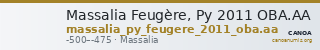 Massalia Feugère, Py 2011 OBA.AA — CANOA