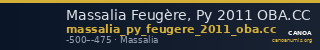 Massalia Feugère, Py 2011 OBA.CC — CANOA
