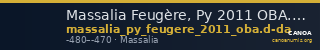 Massalia Feugère, Py 2011 OBA.D-Da — CANOA