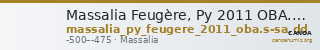 Massalia Feugère, Py 2011 OBA.S-Sa, OBA.DD — CANOA