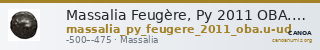 Massalia Feugère, Py 2011 OBA.U-Ud — CANOA