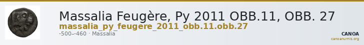 Massalia Feugère, Py 2011 OBB.11, OBB. 27 — CANOA