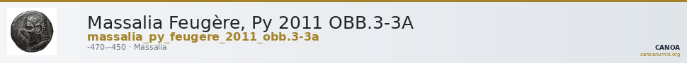 Massalia Feugère, Py 2011 OBB.3-3A — CANOA