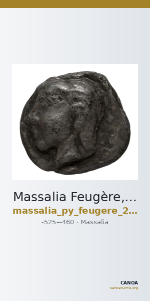 Massalia Feugère, Py 2011 OBB.4-6, OBB.26, OBE.4a-5b — CANOA