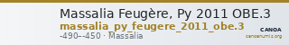 Massalia Feugère, Py 2011 OBE.3 — CANOA