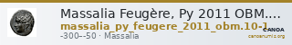 Massalia Feugère, Py 2011 OBM.10-1 — CANOA