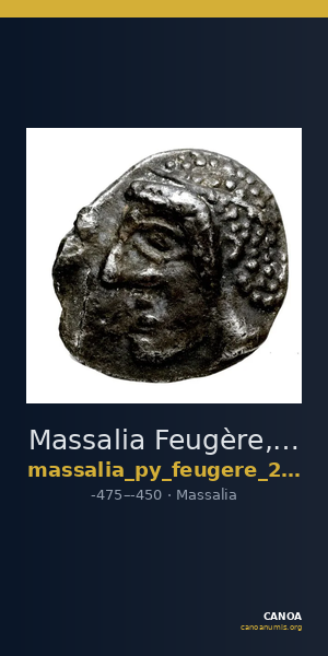 Massalia Feugère, Py 2011 OBM.1a-d — CANOA