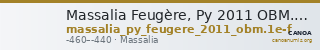 Massalia Feugère, Py 2011 OBM.1e-f — CANOA
