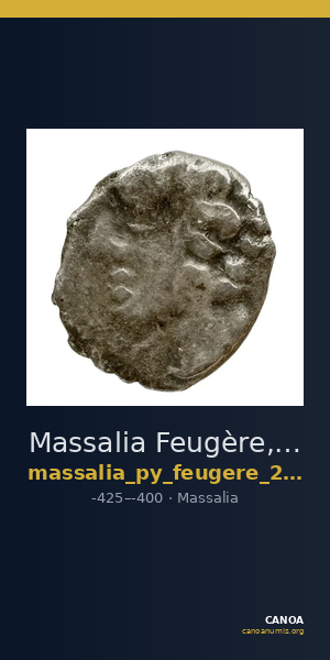 Massalia Feugère, Py 2011 OBM.5d-e, OBM.6a-h — CANOA
