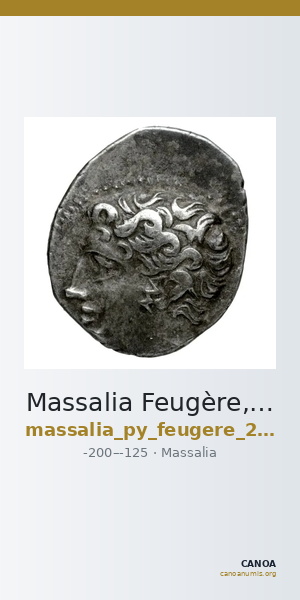 Massalia Feugère, Py 2011 OBM.9a-c — CANOA