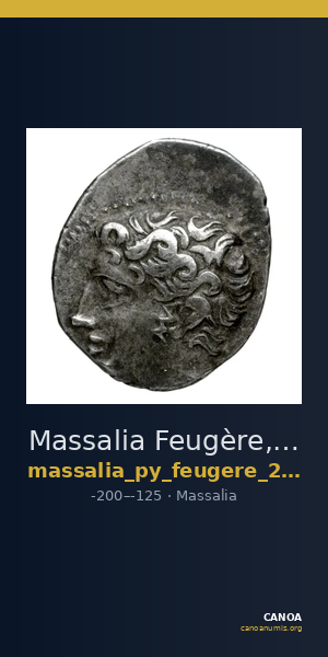 Massalia Feugère, Py 2011 OBM.9a-c — CANOA