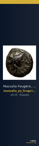 Massalia Feugère, Py 2011 PBM.69-70 — CANOA